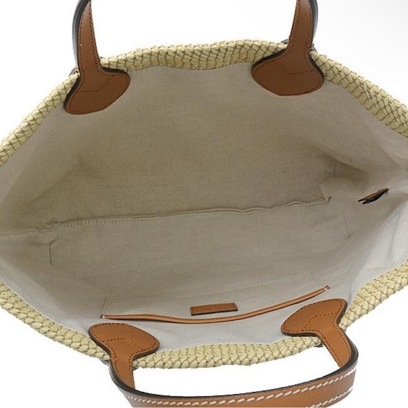 $3,750 New Authentic GUCCI Tote Medium logo leather-trimmed tote bag - Picture 7 of 17